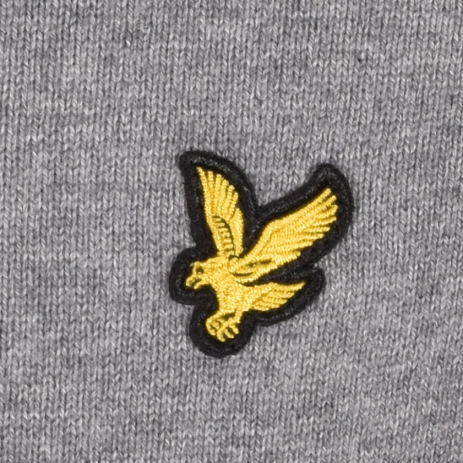 Alternative Image for ProductLyle And Scott Roll Neck Jumper Grey3